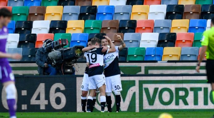 L’Udinese piega 1-0 la Fiorentina, decide Nestorovski