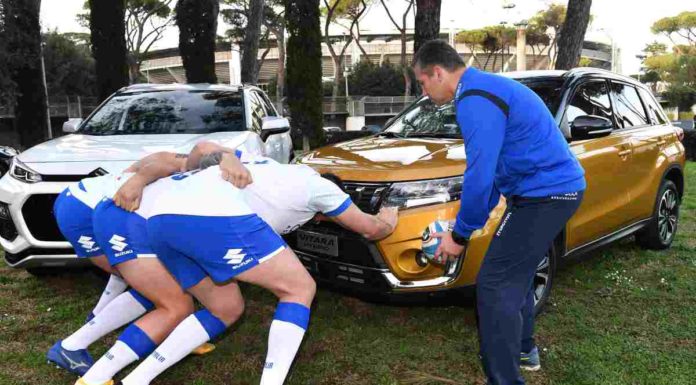 Suzuki nuovo partner della Federazione italiana rugby