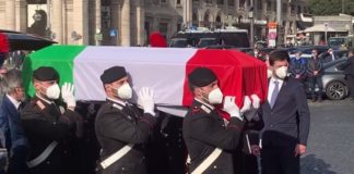 L’ultimo saluto per Attanasio e Iacovacci a Roma