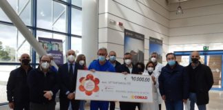 Da Conad Nord Ovest 70 mila euro a ospedale Brotzu