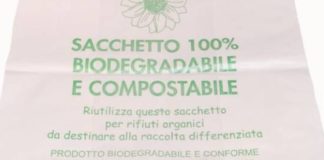 Rifiuti, rideterminato contributo ambientale imballaggi bioplastica