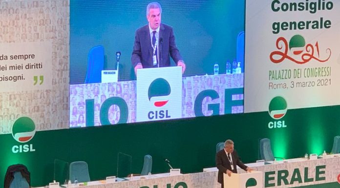 Sbarra eletto nuovo segretario generale della Cisl