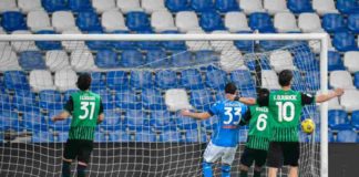 Gol, spettacolo ed emozioni: Sassuolo-Napoli finisce 3-3