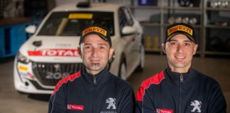 Siciliano Andrea Nucita con Peugeot per la stagione Cir 2021