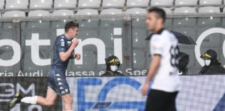 Verde risponde a Gaich, Spezia-Benevento 1-1
