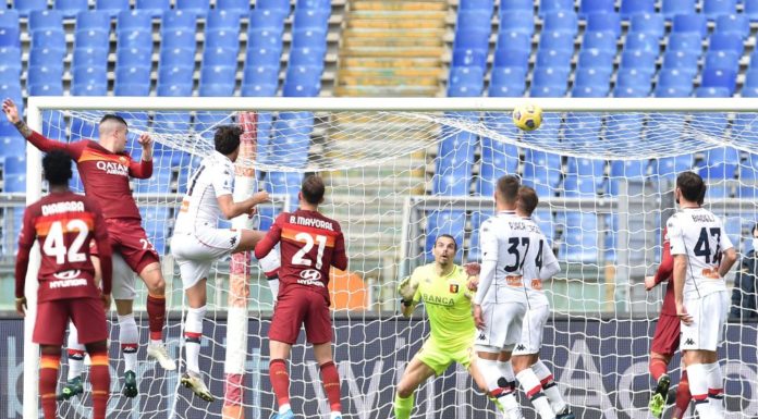 La Roma tiene il passo da Champions, col Genoa decide Mancini