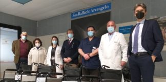Sanità, donate 15 sedie a rotelle all’ospedale Giglio di Cefalù