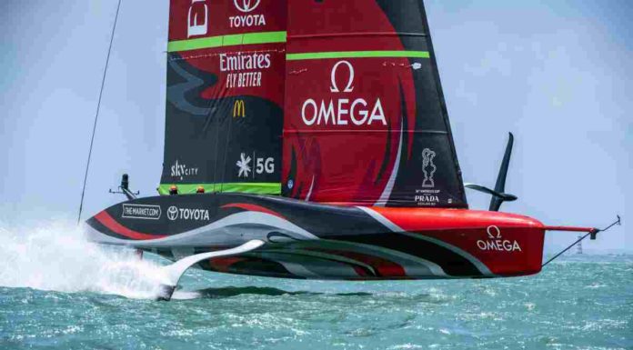 Una vittoria a testa, New Zealand-Luna Rossa sull’1-1 in Americàs Cup