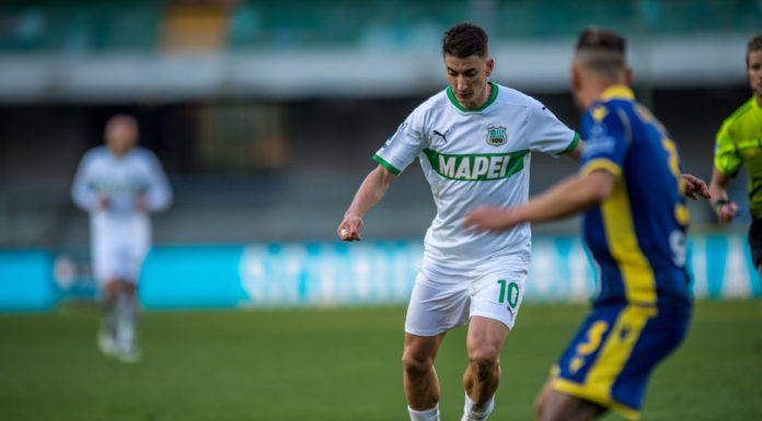 Vittoria e sorpasso, il Sassuolo batte 3-2 il Verona
