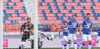 Bologna-Samp 3-1, tre passi verso salvezza degli emiliani