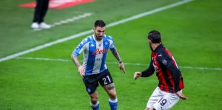Il Milan cade contro il Napoli, l’Inter a +9 dai cugini