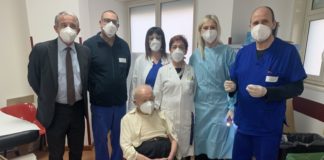 Covid, ultracentenario completa vaccinazione al “Garibaldi” di Catania