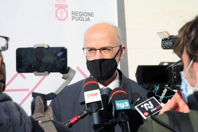 PIER LUIGI LOPALCO ASSESSORE ALLA SALUTE DELLA REGIONE PUGLIA