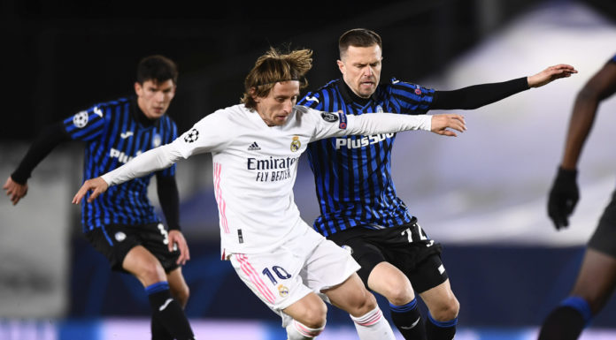 Real-Atalanta 3-1, blancos ai quarti, Dea eliminata