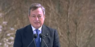 Draghi “Momento di unità, italiani vogliono ripartire”