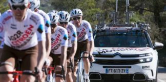 Citroen protagonista alla classica di ciclismo Milano-Sanremo
