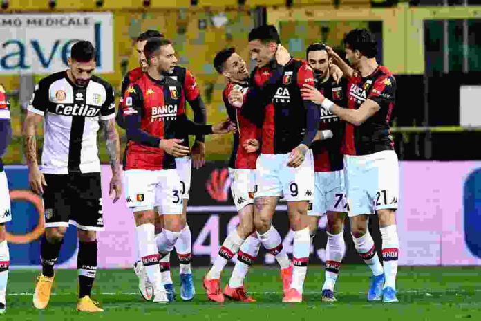 Parma-Genoa serie A