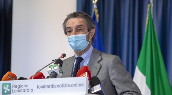 Vaccini in Lombardia, Fontana “Chiesto passo indietro a Cda Aria”