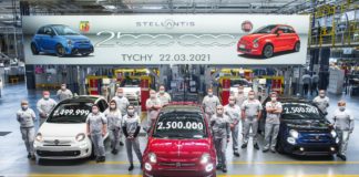 Stellantis, prodotte a Tychy in Polonia 2,5 milioni di Fiat 500