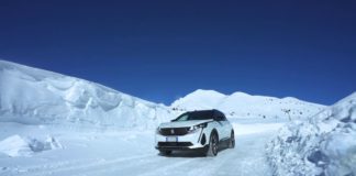 Peugeot 3008 Hybrid4, sicurezza anche su fondi invernali