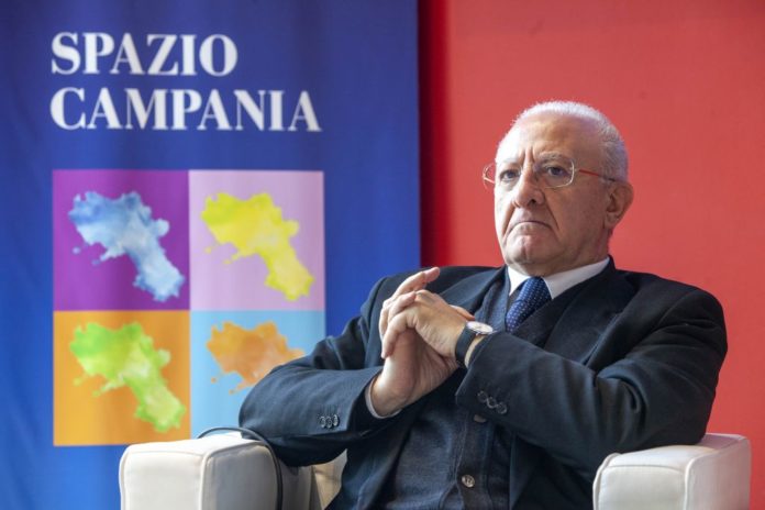 PRESIDENTE REGIONE CAMPAGNA VINCENZO DE LUCA