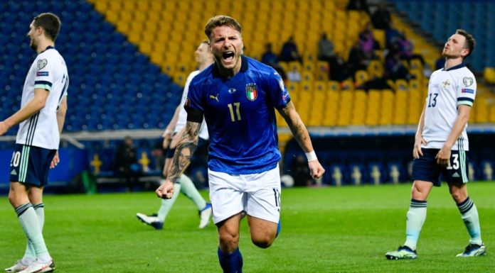Italia-Irlanda del Nord 2-0, a segno Berardi e Immobile