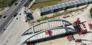 Alta Velocità, installato primo dei 3 viadotti tratta Napoli-Cancello
