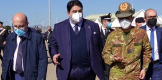 Vaccino, Figliuolo inaugura hub Cagliari, Solinas “Serve collaborazione”