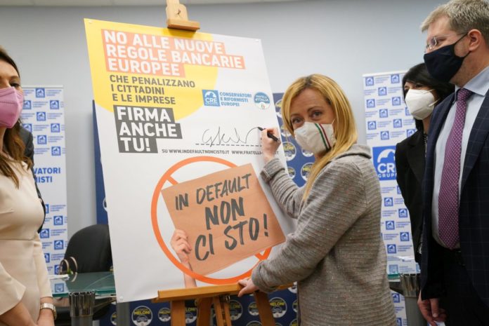 GIORGIA MELONI FRATELLI D'ITALIA