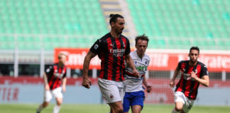 La Sampdoria ferma il Milan, 1-1 a San Siro