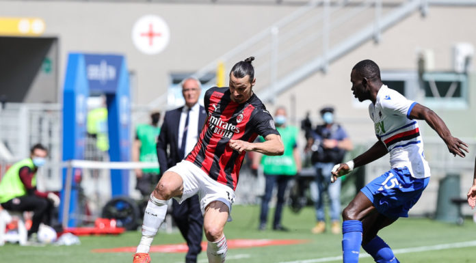 La Sampdoria ferma il Milan, 1-1 a San Siro