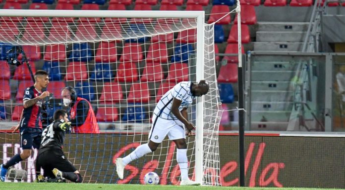 L’Inter vince a Bologna e allunga ancora, decide Lukaku