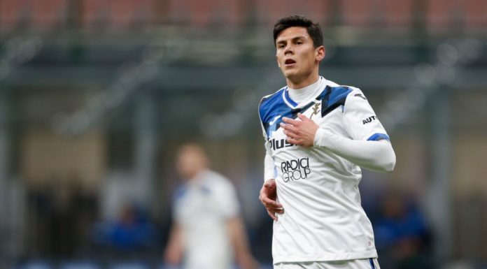 Atalanta, l’azzurro Pessina positivo al Covid