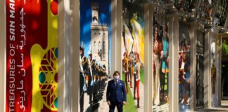 Expo 2020, Pedini Amati visita il padiglione di San Marino