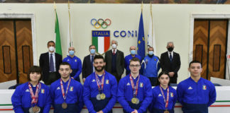 Azzurri dei Pesi al Coni, Malagò “Fiero di voi”