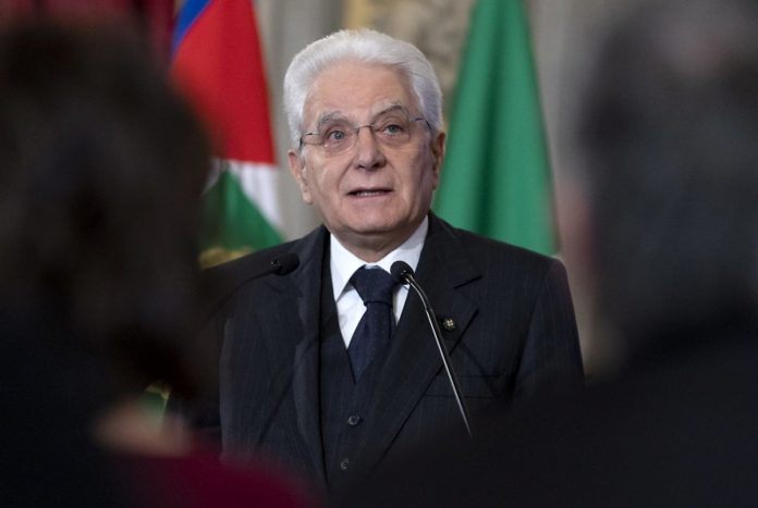 Il Presidente Sergio Mattarella