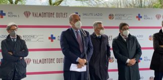 A Valmontone il primo drive-in per le vaccinazioni nel Lazio