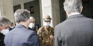 Coronavirus, il Commissario Figliuolo in visita ad Aosta