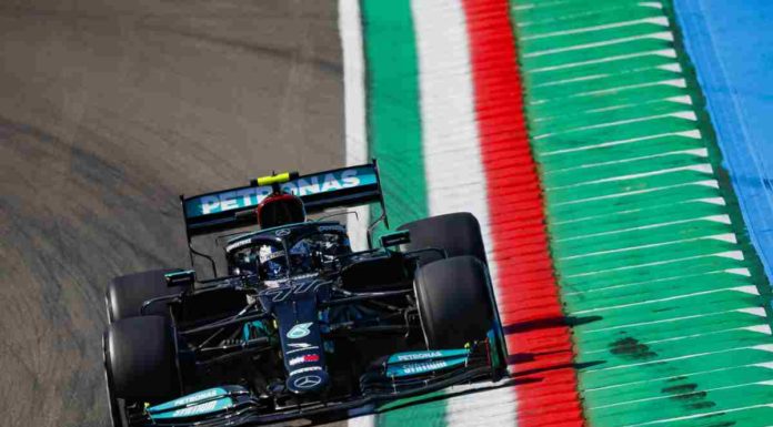 Bottas il più veloce nel venerdì di libere a Imola
