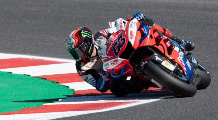 Bagnaia sfreccia nelle seconde libere del Gp Portogallo, sesto Marquez