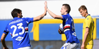Vittoria in rimonta per la Sampdoria, 3-1 al Verona
