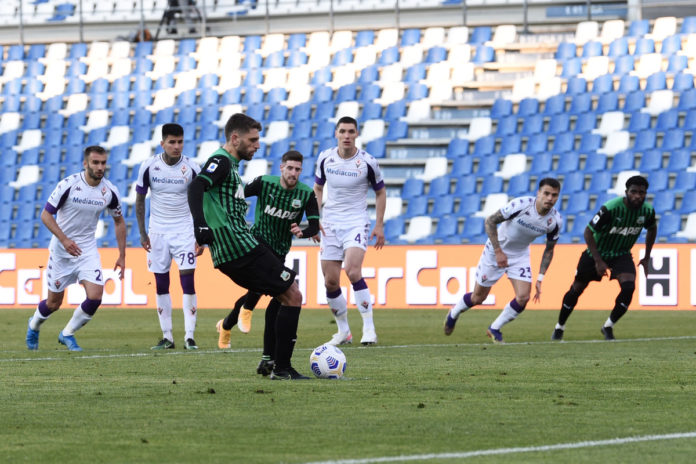 Sassuolo-Fiorentina serie A
