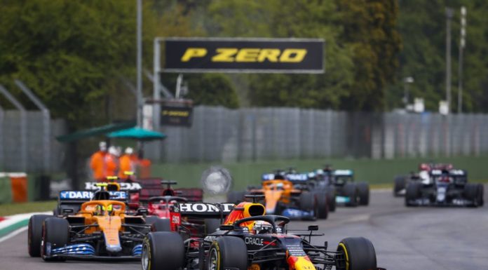 Verstappen vince a Imola su Hamilton e Norris, Leclerc 4°