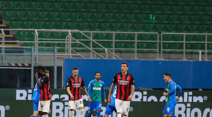 Doppietta Raspadori e Milan ko, Sassuolo vince 2-1