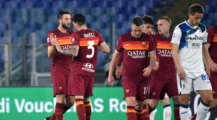 Roma-Atalanta 1-1, Cristante risponde a Malinovskyi