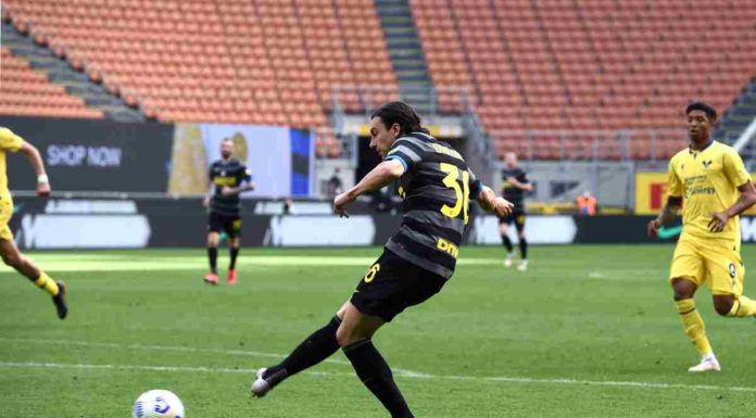 L’Inter batte il Verona di misura, decide Darmian