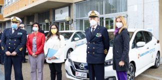 Nissan LEAF veste la livrea della Guardia Costiera