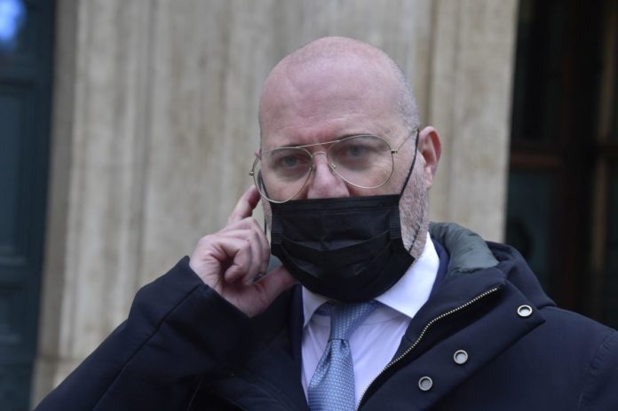 GLI ESTERNI DELLA CAMERA NEL TERZO GIORNO DEL SECONDO GIRO DI CONSULTAZIONI DEL PREMIER INCARICATO DRAGHI