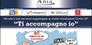 A Palermo taxi gratis per over 80 che vanno nei centri di vaccinazione