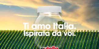 “Ti amo Italia 2021”, ritorna la Special Edition Nutella